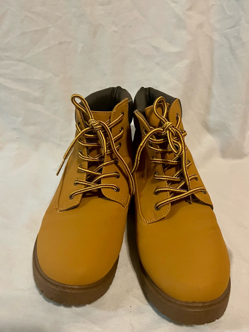 Brown Boots with Black Cuff